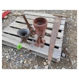 Meat Grinder, Corn Grinder, Big Hand Saw