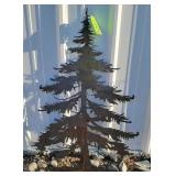 Pine Tree Metal Art