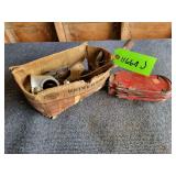Vintage Food Chopper/ 2- Vintage Reflectors