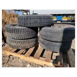 5- Studded Snow Tires (Fits a Subaru)