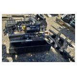 11 Pieces Mini Excavator Attachments