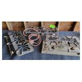 3- Vintage Cast Iron Camp Stoves