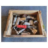 Wooden Box of Air Tools
