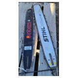 2- Chainsaw Bars