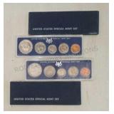 2-- 1966 Proof Sets in Blue Box