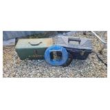 2-- Toolboxes with Tools/ Steel Tape