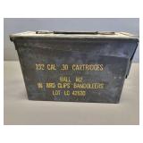 144 Rnds- 30cal 8rd Loaded Bandoliers in Ammo Box