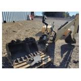 Woods Skid Steer Backhoe Attachment/ Buckets