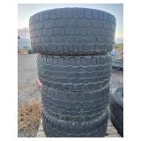 4 - 35 x 12.5R18 Tires w/ Rims