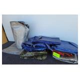 Variety of Tarps--10 Pieces