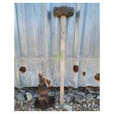 Bottle Jack & Sledge Hammer