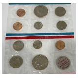 1971 Uncirculated Coins in Envelope