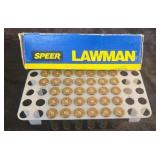 32 Rnds--38special +P 158gr - Speer Lawman