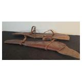 2-- Leather Rifle Scabbards