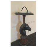 Standing Horse Head Ashtray