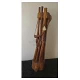Wooden Rifle Art