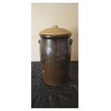 Vintage Crock with  Lid