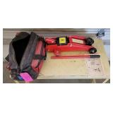 2 Ton Hydraulic Floor Jack in Canvas Bag