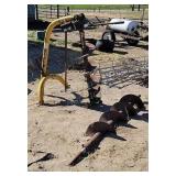 3 Point Post Hole Auger w/ 2 Bits
