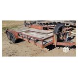 Double Axle Trailer w/ Ramps