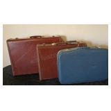 3-- Vintage Suitcases