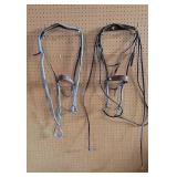 2 -- Vintage Hackamore w/ 1 Extra Set of Reins