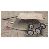 Wagon Axle/ Custom Sled