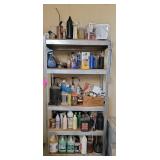 Metal Shelf with All Contents