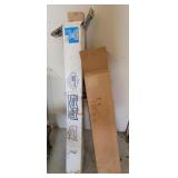 Two Boxes with Plastic Sheeting