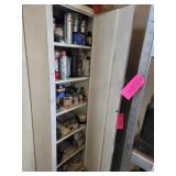 Metal Cabinet and All Contents