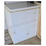 White Chest Freezer