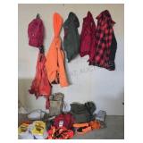 Green Bag Full of Hunting Clothes/ Small Bag