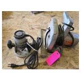 Black and Decker 7 1/4" Circular Saw/ Router