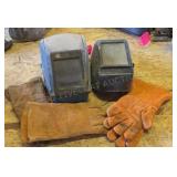 2-Welding Helmets/ 3-Gloves