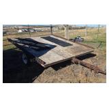 Snowmobile Tilt  Trailer