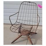 Vintage Metal Yard Chair