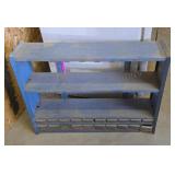 Metal Shop Shelf w/ Drawers