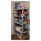 4 Tier Shelving with Contents