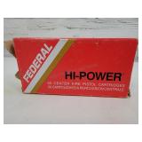 50 Rnds - 9mm Luger 115gr HP - Federal 50 Rnds - 9mm Luger 115gr HP - Federal