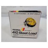 25 Rnds - 410ga 2-1/2" #9shot - Federal 25 Rnds - 410ga 2-1/2" #9shot - Federal