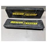 Weaver Scope BOX & CASE ONLY - NO SCOPE Weaver Scope BOX & CASE ONLY - NO SCOPE