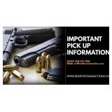 Pick Up Information Pick Up Information