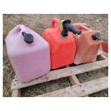 3 - 5gal Gas Cans