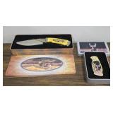 2 - Deer Knives in Boxes - See Note