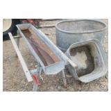 Water Trough, Feed Trough & Wash Tub