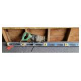 Level & Hitachi Saw