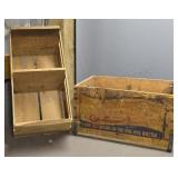 2- Wooden Crates