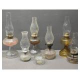 Variety of Vintage Lamps w/ Chimneys