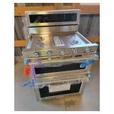 Dual Fuel Double Oven