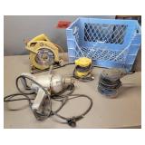 Crate of Power Tools